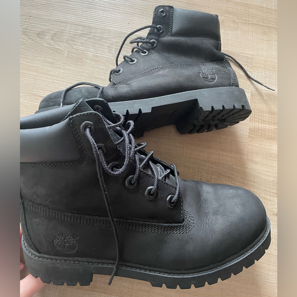 Timberland black boots